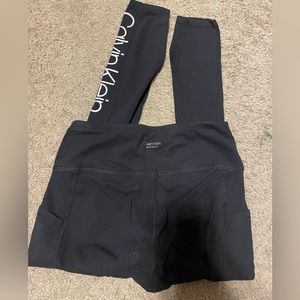 Calvin Klein classic black leggings